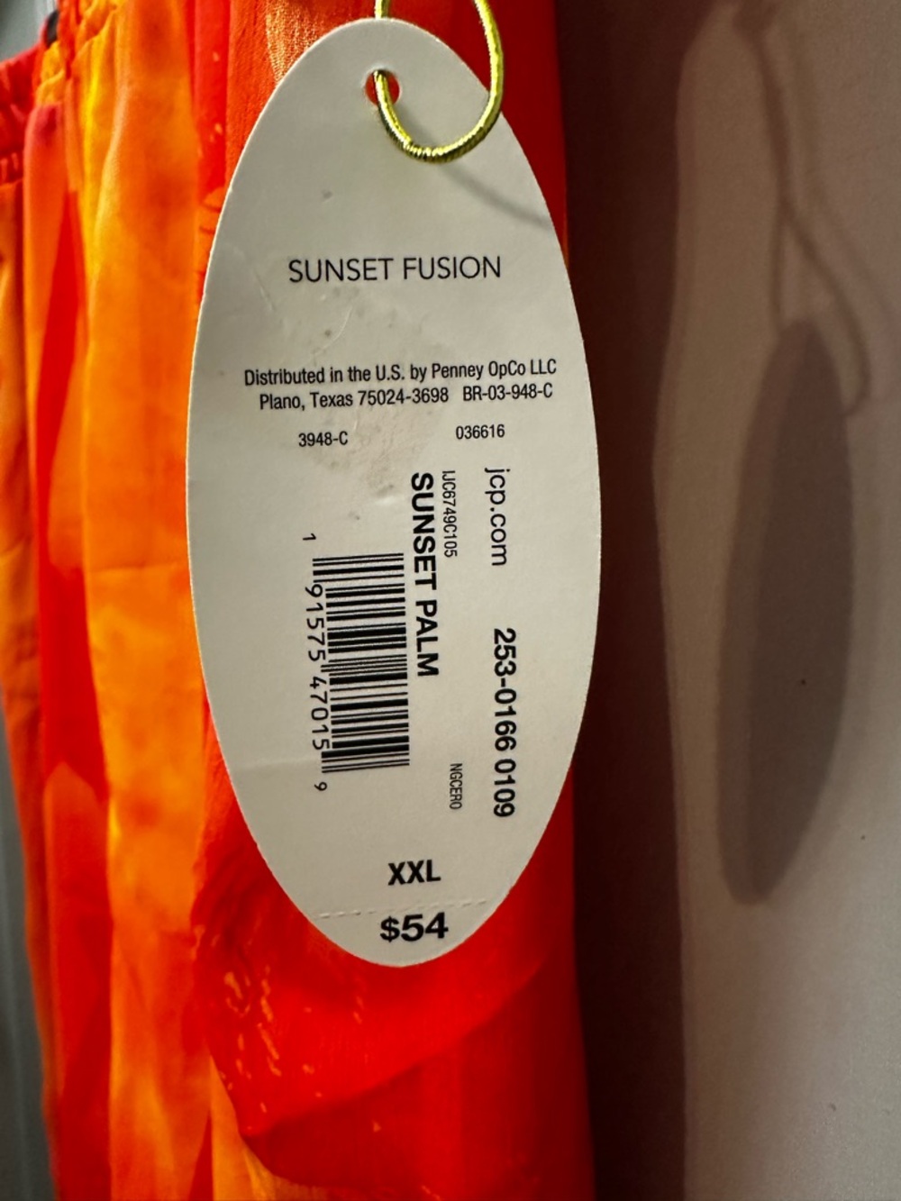 Mynah Size XXL Elastic Waist Sheer Swim Cover-up pants NWT - Picture 4 of 6